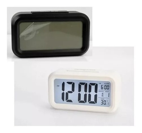 Reloj Despertador Pantalla Led Fecha Temperatura Alarma