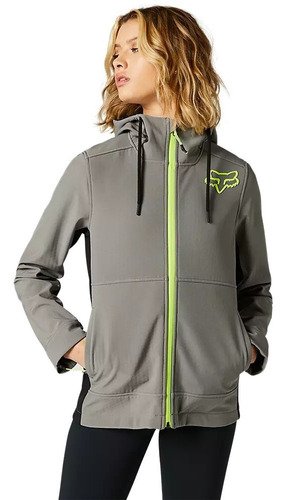 Chamarra Fox Mujer Pit Softshell Casual Lifestyle Mx Bici