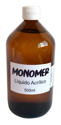 Monomer Liquido Acrílico 500 Ml Unhas Porcelana