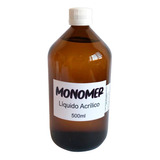 Monomer Liquido Acrílico 500ml - Alongamentos Unhas Acrílica