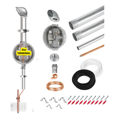 Mufa Kit Cfe Para Acometida 220v Uso Domestico Y Comercial | Envío gratis