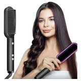 Escova De Alisamento Hair Stylist Ânion 3 Em 1 Bivolt