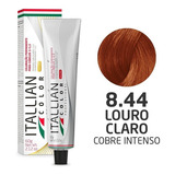 Tinta Itallian Color Premium 8.44 Louro Claro Cobre Intenso Tom 8.44 Loiro Claro Cobre Intenso