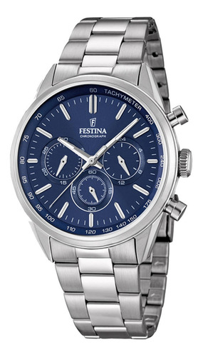 Reloj F16820/2 Plateado Festina Hombre Timeless Chronograph