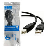 Cabo Usb Para Impressora Com Filtro 2m Compativel Hp Epson