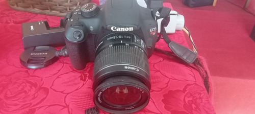 Camera Filmadora Canon T5 Rebel Com Carregador Adaptado Live