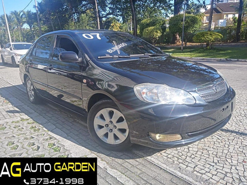 TOYOTA COROLLA 2007 XEI BLINDADO N3A AUT+DVD+COURO+NOVÍSSIMO