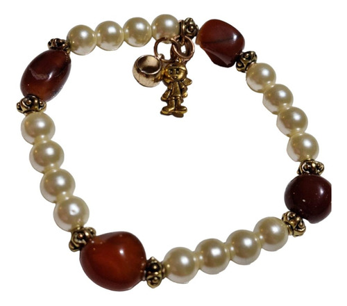 Pulsera De Cornalina, Piedras Naturales