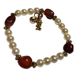 Pulsera De Cornalina, Piedras Naturales