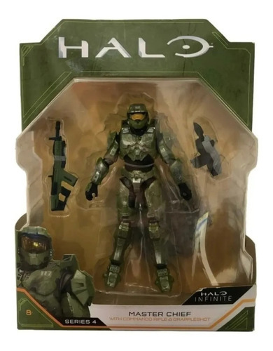 Halo Infinite Master Chief Series 4 Con Accesorios