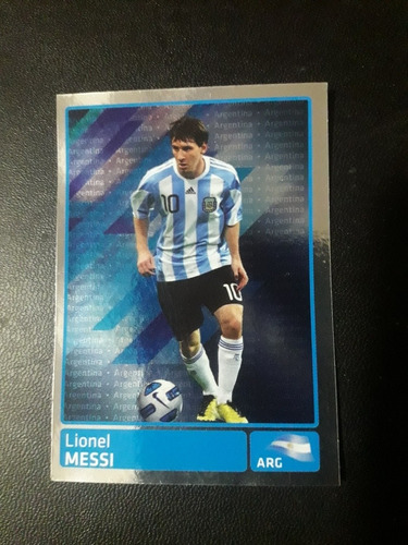 Copa America 2011, Figurita N° 345 Lionel Messi. Mira!!!!