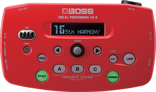 Boss Ve5 Procesador Para Voz