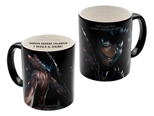 Mug Mágico Taza Demon Slayer Anime Serie 10