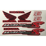 Kit Calcos - Honda Wave 110 - Moto Roja