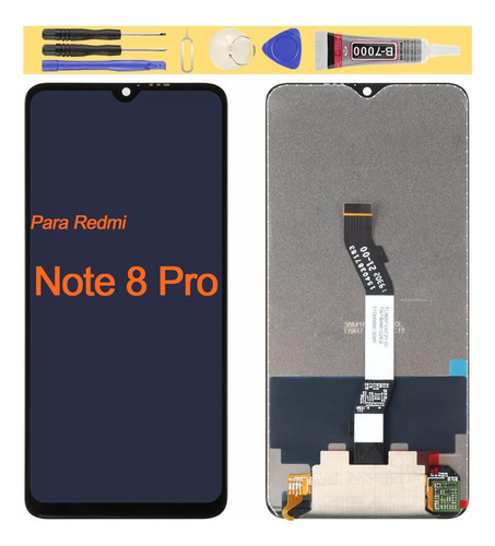 Pantalla Táctil Lcd Para Xiaomi Redmi Note 8 Pro M1906g7i