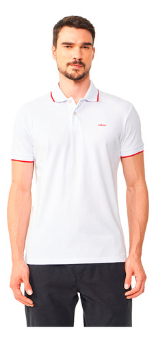 Camisa Polo Colcci Line Ou24 Branco Masculino