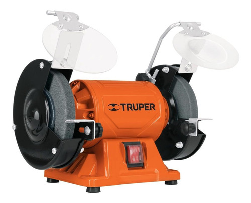 Esmeril De Banco De 6 De 1/2 Hp, Truper 12785 Color Naranja Frecuencia 60 Hz 127v