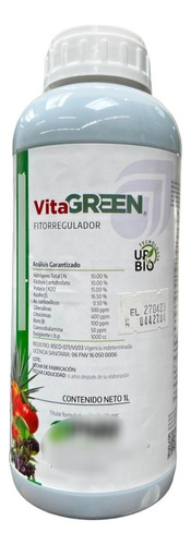 Vitagreen, Fertilizante Alto En Nitrogeno 1 Lt