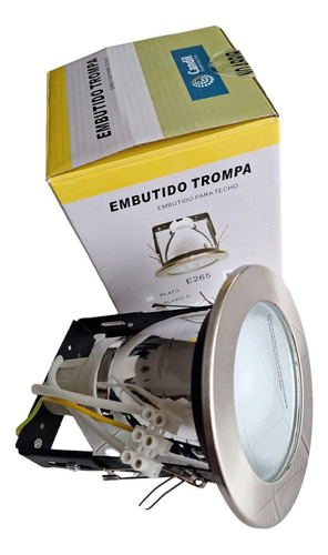 Spot Embutir E27 C/lamp Led Candil E265 Platil Pack X 5 U   
