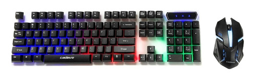 Teclado Gamer Con Led Rgb Colores Usb Para Juegos Pc Oferta