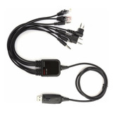 Cable De Programación Usb 8 En 1 Para Radio Kenwood/quanshen