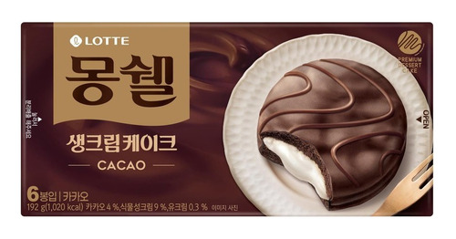 Lotte Dream Cake Cacao 192gr 