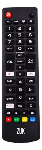 Control Remoto Para Tv Led Lcd Smart LG 588 Zuk