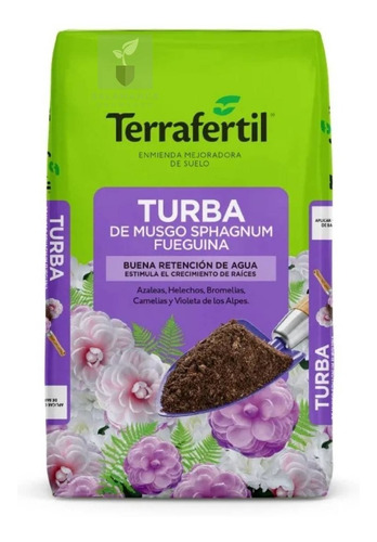 Turba Musgo Sphagnum 20 Litros / Terrafertil / Salamanca