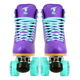 Patins Profissional Foxxy Roxo - 58mm X 32mm Abec-5