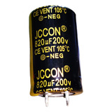 Capacitor Electrolítico 820uf 200v 105°