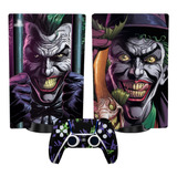 Skin Compatible Con Consola Ps5 Joker