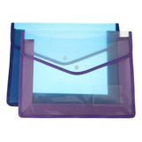 Bolsas Organizadoras Transparentes, Porta-arquivos, 2 Unidad