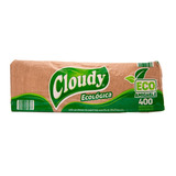 Servilletas  Desechables Cloudy Ecológica, 400 Pzas