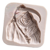 *molde Silicon Calavera Muerte Halloween Fondant Jabon Choco