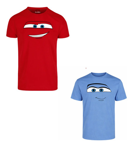 Dúo De Camisetas Sally Y Lightning Mcqueen Para San Valentín