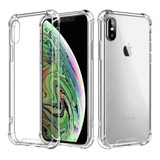 Funda Antishock Para iPhone X Xs Xr Xs Max + Vidrio Recto