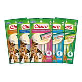 Pack Churu Perro Todos Los Sabores 20 Tubos/280 Gr