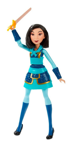 Boneca Mulan Guerreira Disney Princess Original Hasbro