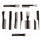 Set De 10 Peinetas Para Peluqueria/barberia