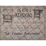 Publicidad Antigua Estufas Kerogas 1929 Monterrey