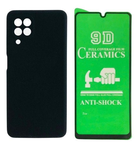 Funda Forro En Silicona + Protector De Pantalla Para Celular