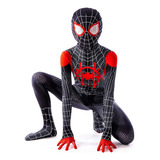 Disfraz Hombre Araña, Miles Morales Spiderman, Para Niño