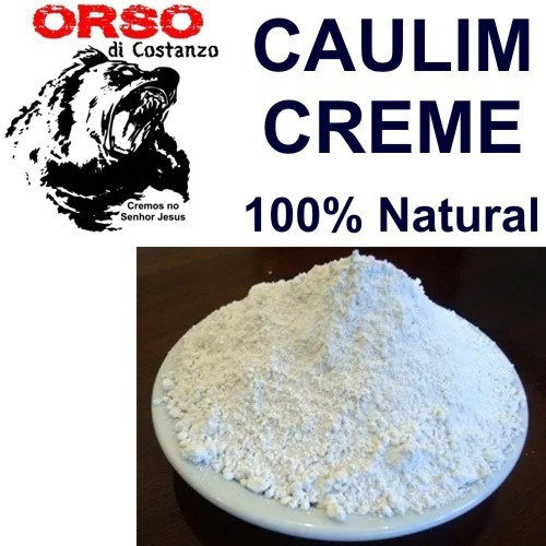 Caulim Em Pó Silicato De Aluminio Hidratado Creme 5kg