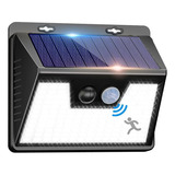 Lampara Solar Exterior 140 Led Luz Potente Sensor Movimiento