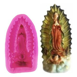 Molde De Silicón Virgen De Guadalupe Maria Religioso 