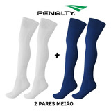 2 Par Meião Penalty Storm Adulto E Infantil Meiao De Futebol