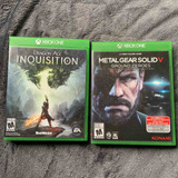 Juegos Xbox One / Dragon Age Inquisition Metal Gear Solid V