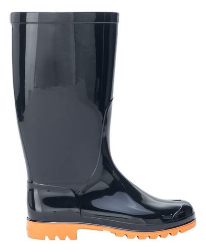 Bota Moda Urbana Lluvia Pvc Desing Fashion Zafiro