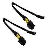 Cable De Manguito Eps-12v Lp4 Molex Macho A Cpu De 8 Pines (