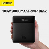 Cargador Portátil Baseus Rapido Ultrafino 100w 20000mah Epa